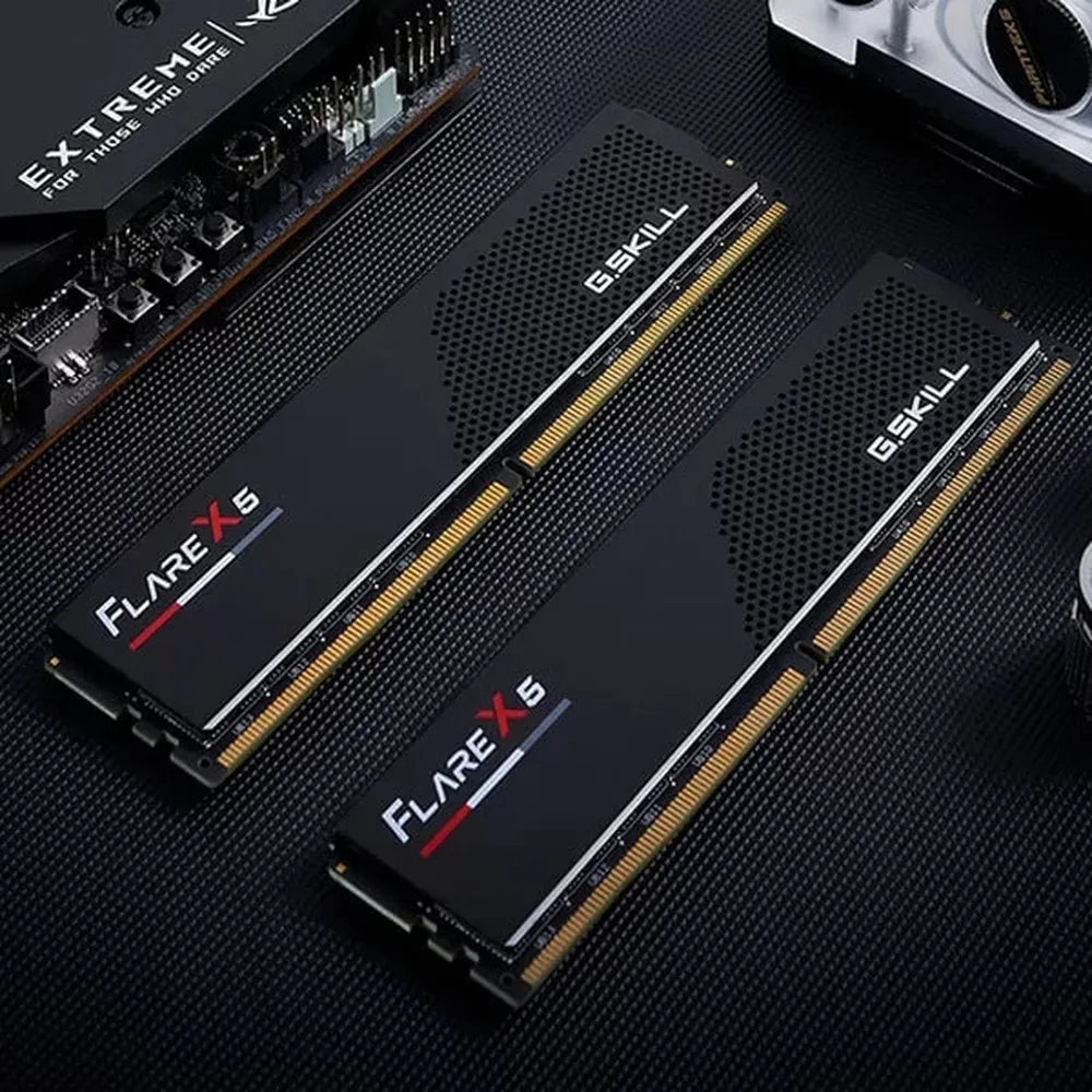G.SKILL Flare X5 64GB ( 32GBx2 ) 6000MHz DDR5 RAM ( Black ) ( CL30 ) - 4