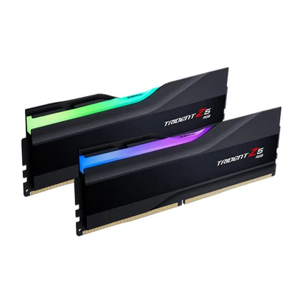 G.SKILL Trident Z5 RGB 32GB ( 16GBx2 ) 6000MHz DDR5 RAM ( Matte Black ) ( CL32 )