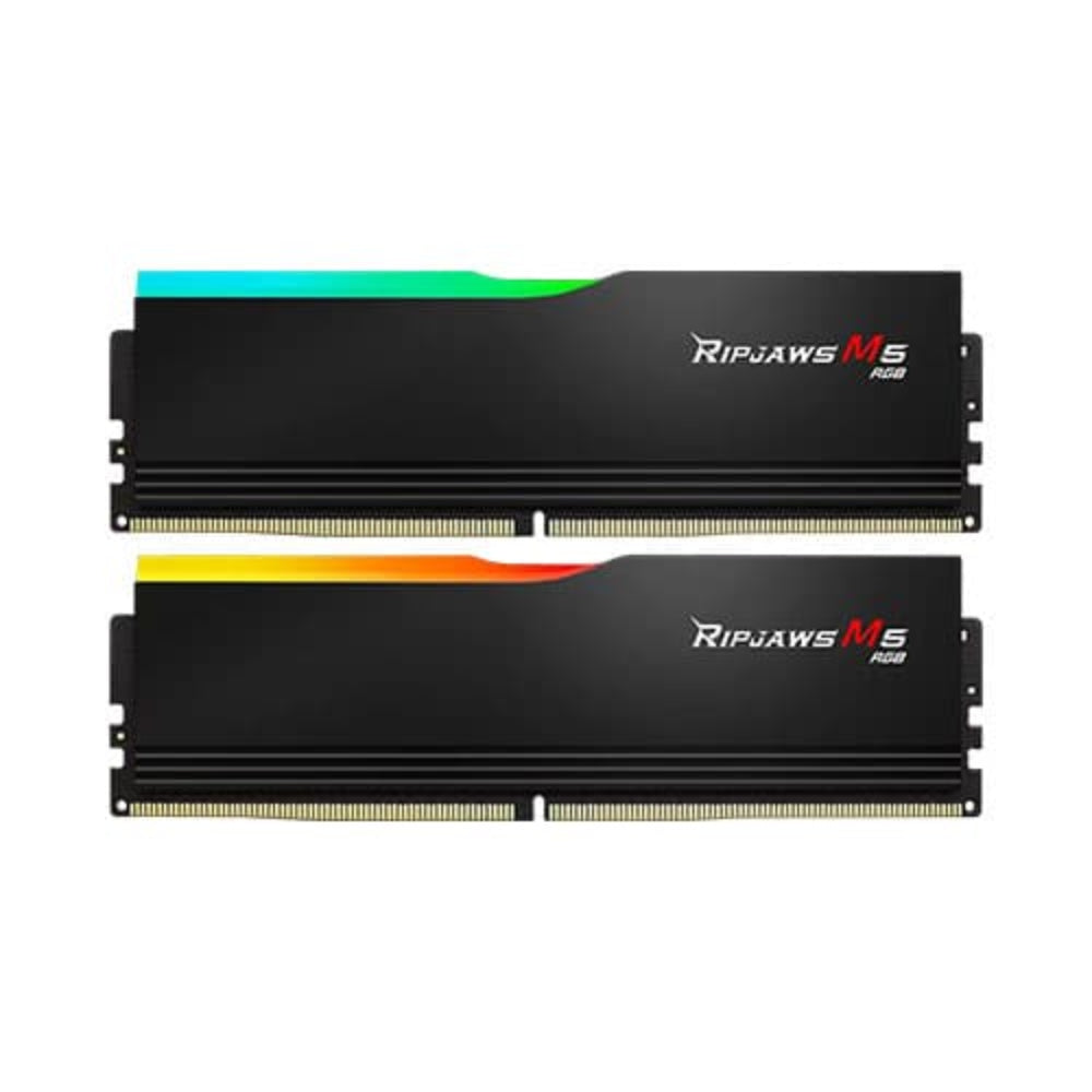 G.SKILL Ripjaws M5 RGB 32GB ( 16GBx2 ) DDR5 6000MHz RAM ( Black ) ( CL36 ) - 3