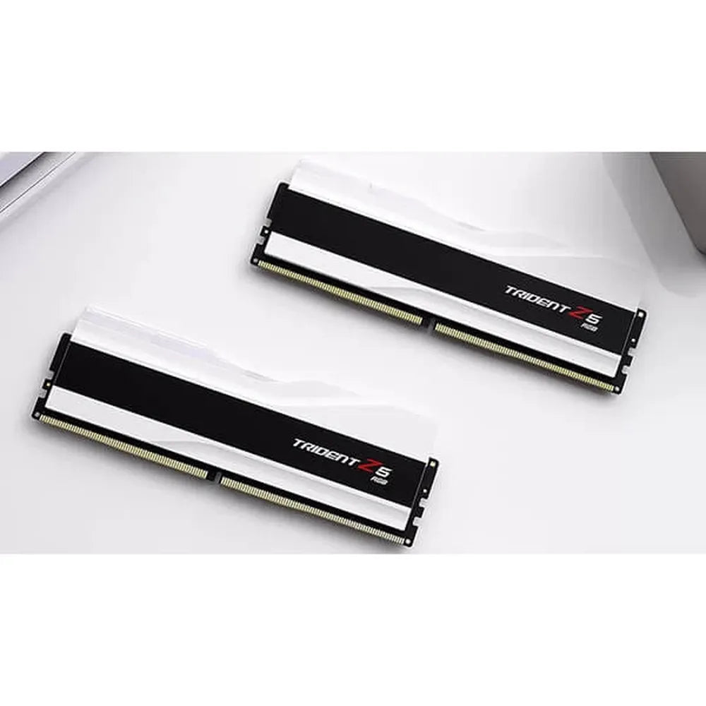 G.SKILL Trident Z5 NEO RGB 64GB (32X2) 6000Mhz CL30 DDR5 Ram (White) ( CL30 ) - 4