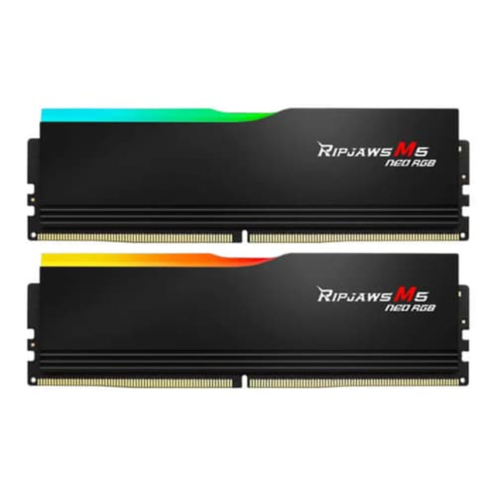 G.SKILL Ripjaws M5 Neo RGB 32GB (16GBx2) 6000MHz DDR5 Desktop RAM (Black) ( CL36 ) - 2