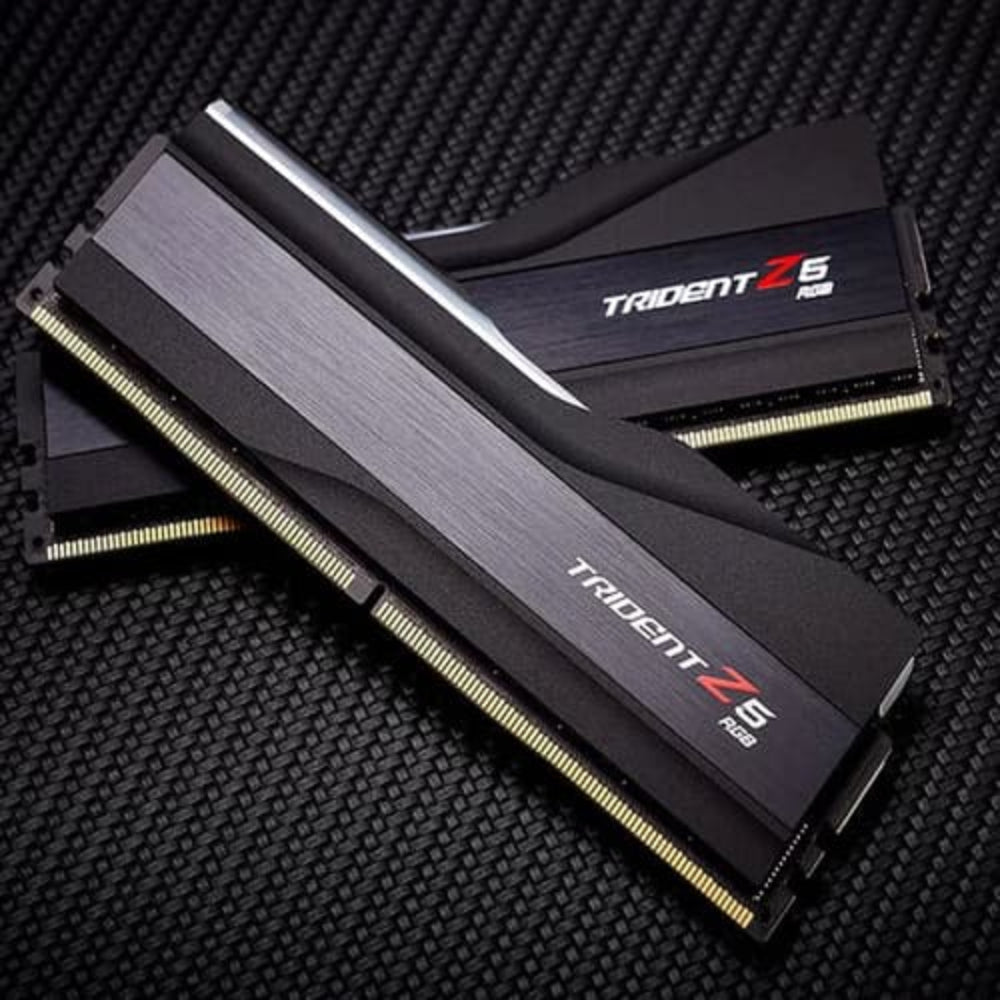 G.SKILL Trident Z5 RGB 32GB ( 16GB x 2 ) 6800MHz DDR5 RAM ( Black ) ( CL34 ) - 3