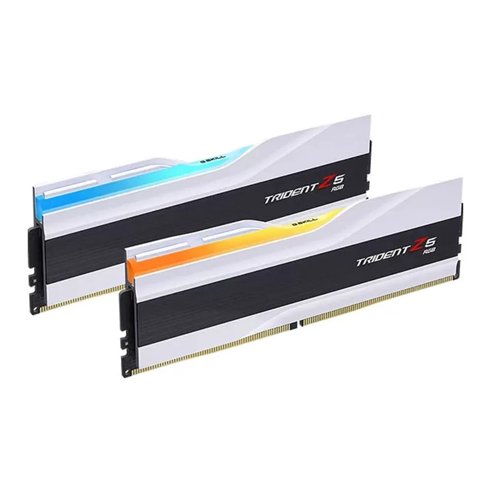 G.SKILL Trident Z5 RGB 32GB ( 16GBx2 ) 7200MHz DDR5 RAM ( White ) ( CL34 ) - 2