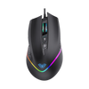 AULA F805 Wired Ergonomic Gaming Mouse ( F805B ) ( 6400DPI / 7 Macro  Buttons ) (Black)
