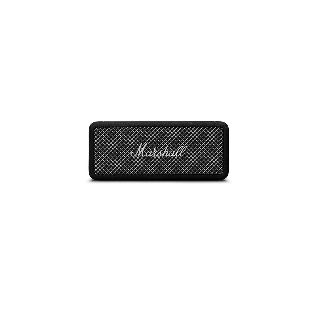 Marshall Emberton II Compact Portable Bluetooth Speaker (Black & Steel) – TechCure India