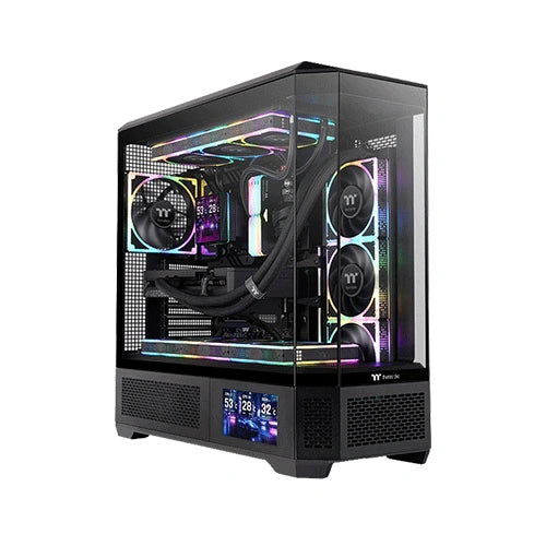 Thermaltake View 600 TG ARGB E-ATX Full Tower Case (Black) – TechCure India