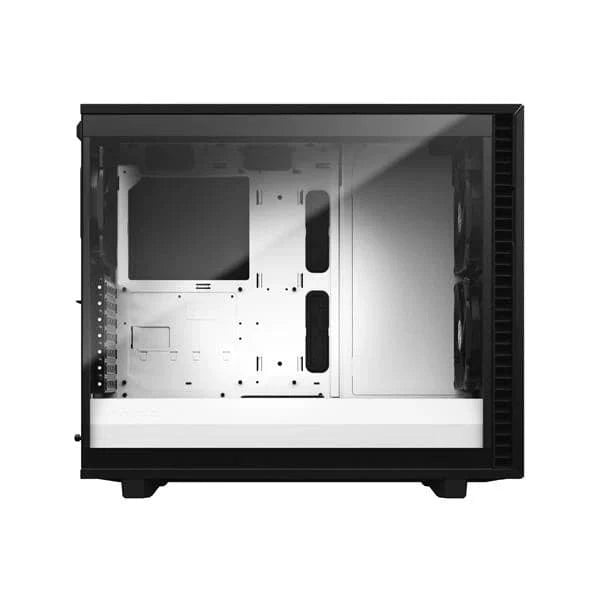 FRACTAL DESIGN Define 7 Clear Tint EATX Mid Tower Cabinet (Black/White) - 4