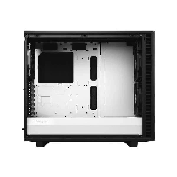 FRACTAL DESIGN Define 7 Clear Tint EATX Mid Tower Cabinet (Black/White) - 5