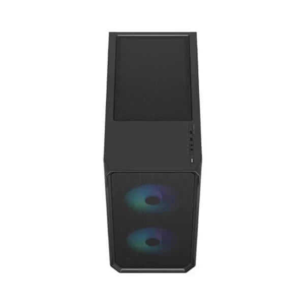 FRACTAL DESIGN Focus 2 Mesh RGB Clear Tint ATX Mid Tower Cabinet (Black) - 4
