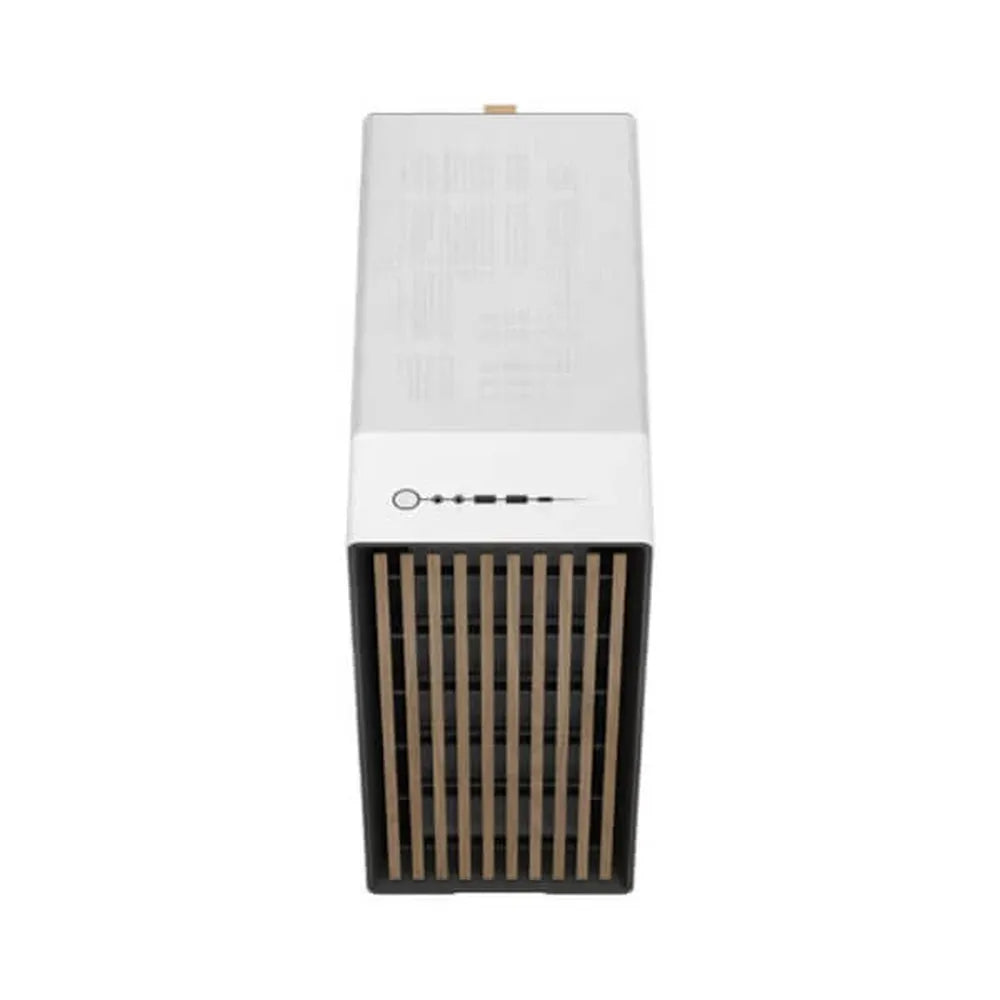 FRACTAL DESIGN North Chalk Clear ATX Mid Tower Cabinet (White) – TechCure India