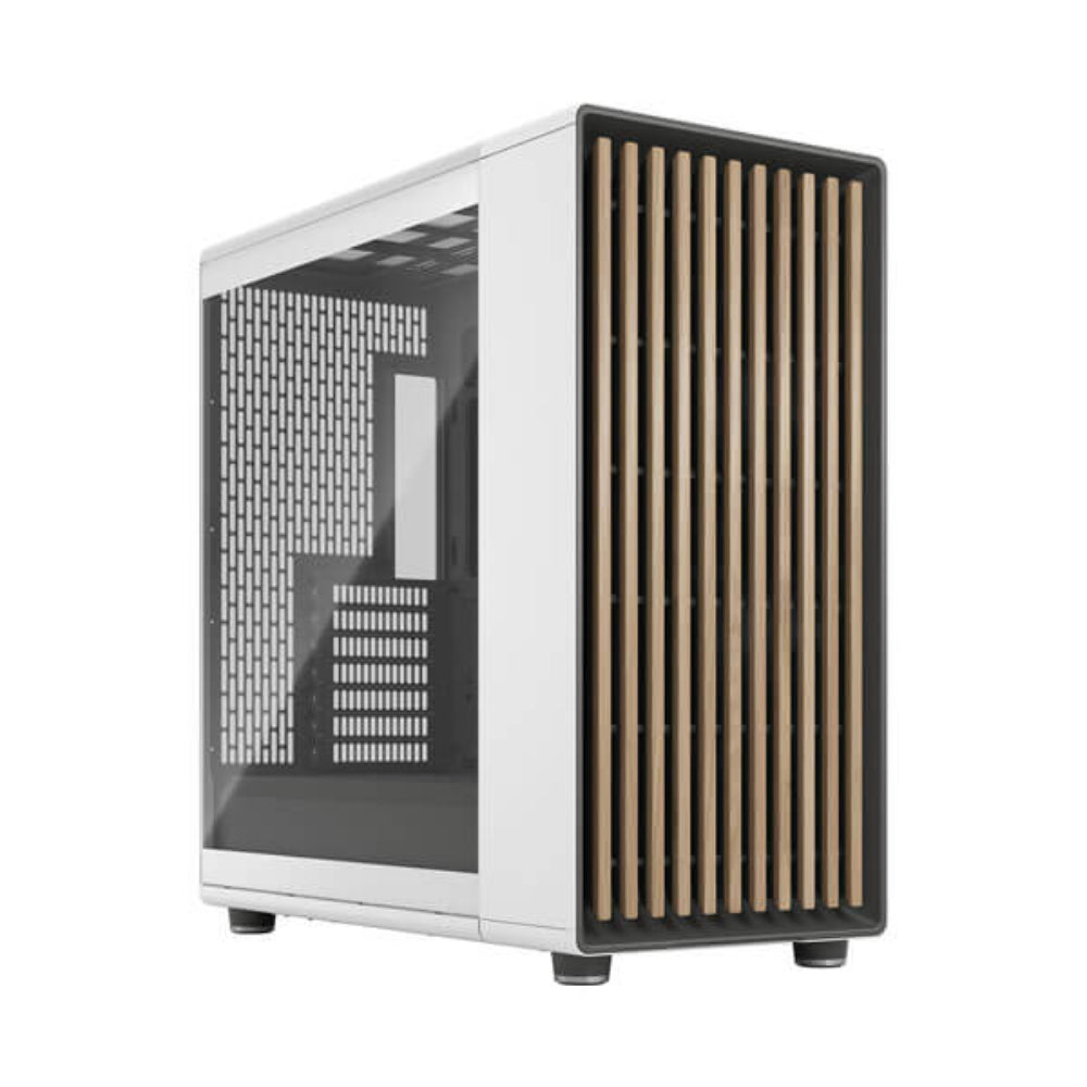 FRACTAL DESIGN North XL TG Clear EATX Mid Tower Cabinet ( White ) – TechCure India