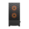 FRACTAL DESIGN Pop Air RGB Orange Core Clear Tinit ATX Mid Tower Cabinet - 2