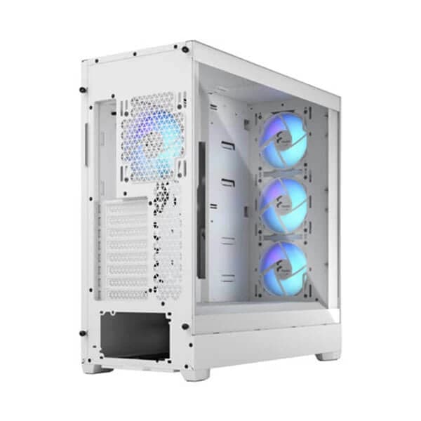 FRACTAL DESIGN Pop XL Air RGB EATX Mid Tower Cabinet (White) - 5