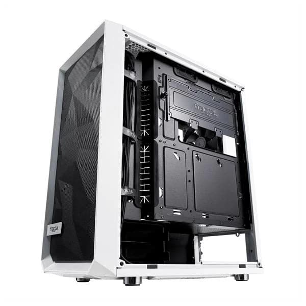 FRACTAL DESIGN Meshify C Light Tint ATX Mid Tower Cabinet (White) - 6