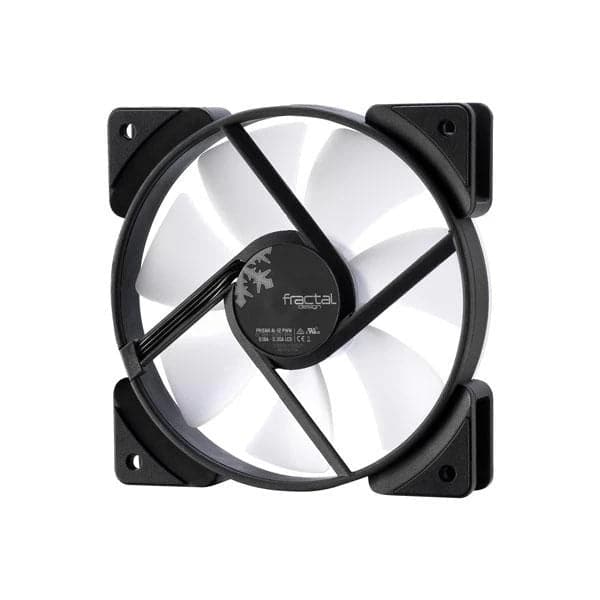 FRACTAL DESIGN Prisma AL-12 PWM 120mm ARGB Cabinet Fan (Black) (Triple Pack) - 2