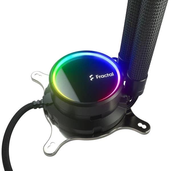 FRACTAL DESIGN Celsius + S24 Prisma ARGB 280mm CPU Liquid Cooler (Black) - 3