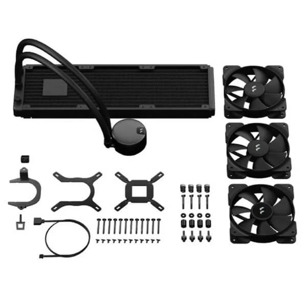 FRACTAL DESIGN Lumen S36 V2 360mm CPU Liquid Cooler (Black) - 3