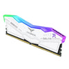 TEAMGROUP T-Force Delta RGB 16GB (16GBx1) 5600MHz DDR5 RAM (White) ( CL36 ) - 4