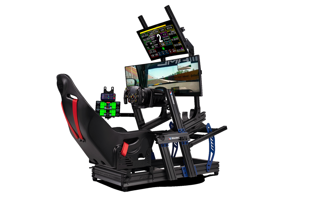 NEXT LEVEL Racing F-GT Elite Direct Mount Overhead Monitor Add-On- Carbon Grey NLR-E016 - 4