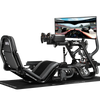 NEXT LEVEL RACING  F-GT Pro Formula and GT Racing Simulator Cockpit ( Black )