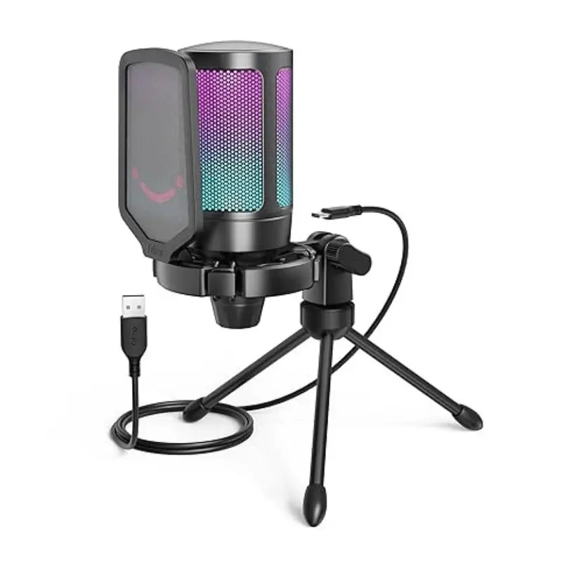 Fifine Ampligame A6V GAMING MICROPHONE – TechCure India