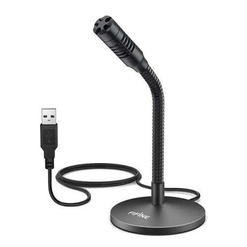 Fifine K050 Mini Gooseneck USB Microphone – TechCure India