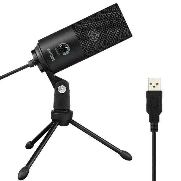 FIFINE K669B USB Microphone Condenser – TechCure India