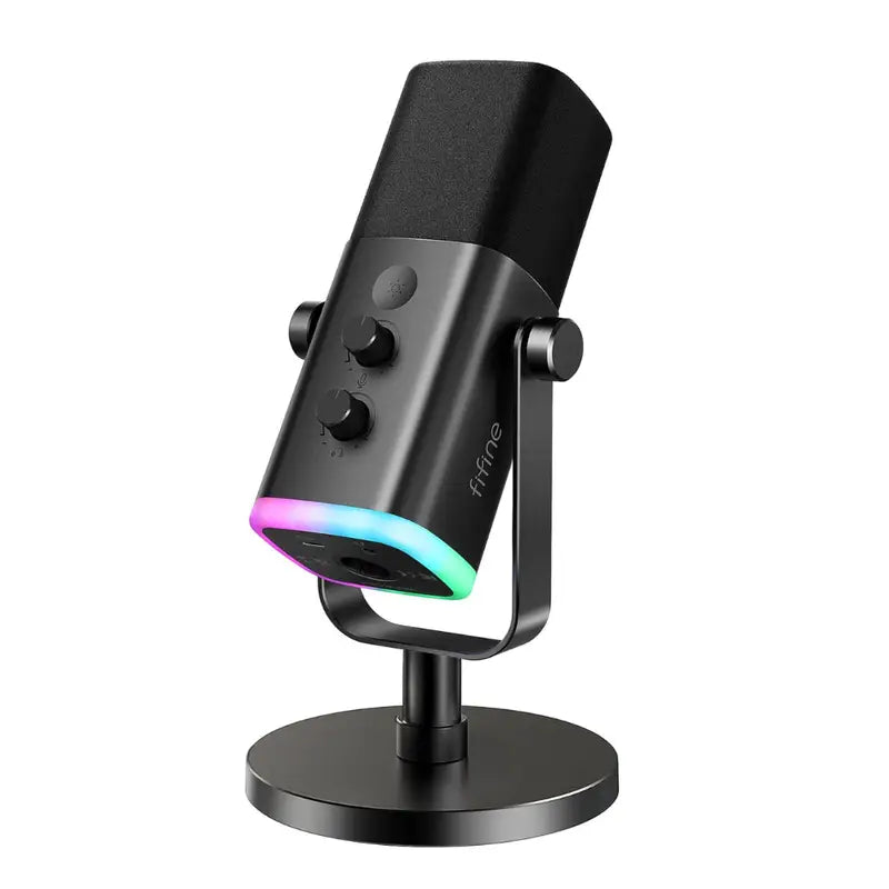 FIFINE XLR/USB Dynamic Microphone AM8 – TechCure India
