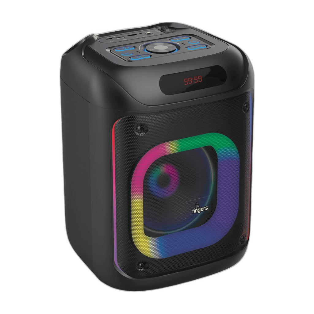 FINGERS 2Mic-ThunderBox45 Portable Speaker with 2 Wireless Mics - ThunderBox45 – TechCure India
