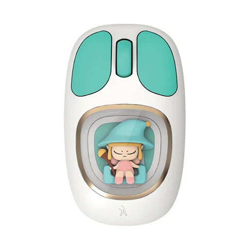 Fingers CuteClicks WB4 Wireless White Mouse – TechCure India