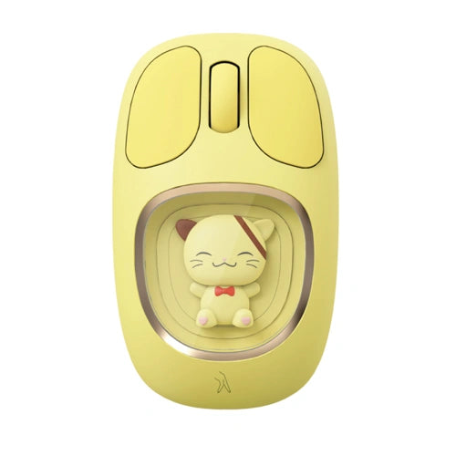 Fingers CuteClicks WB4 Wireless Yellow Mouse – TechCure India