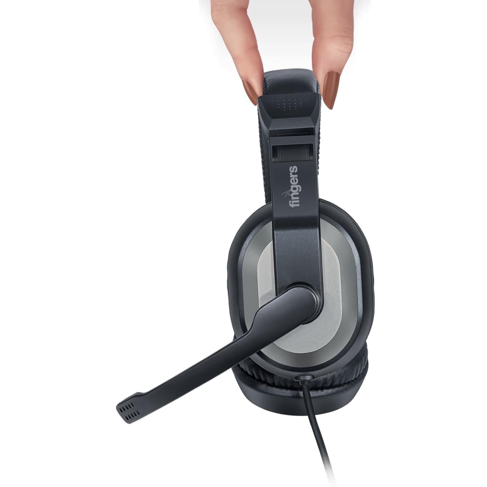 FINGERS F10 Wired Headset – TechCure India