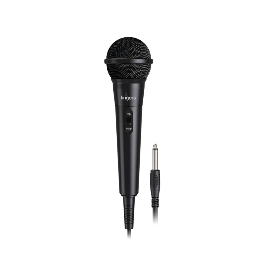 FINGERS Mic-W5 Wired Microphone – TechCure India