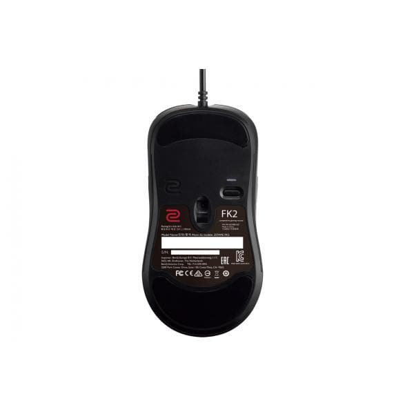 BENQ Zowie FK1 Wired Ambidextrous Gaming Mouse ( FK1 ) ( 3200DPI / 5 Macro Buttons ) ( Black ) - 3