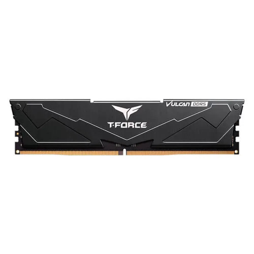 TEAMGROUP T-Force Vulcan 32GB (32GBx1) 5600MHz DDR5 Ram (Black) ( CL36 )