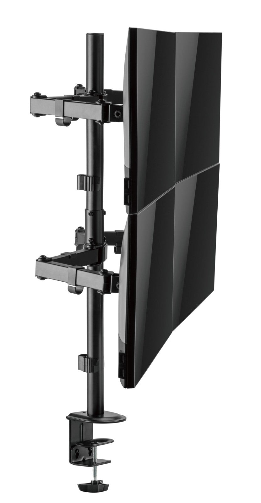 Four Monitor Stand Clamp/Drill Type – Quad Monitor Desk Mount Arm (for 13–32″ Monitors/ 8kg per monitor) — image 5