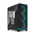Fractal Design Meshify 3 Ambience Pro RGB Black Mid-Tower Cabinet with Light-Tint Tempered Glass, Type C Port, 3 ARGB Fans, E-ATX Support & Up to 360mm Radiator Support – TechCure India