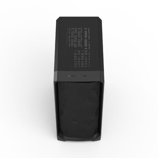 Fractal Design Meshify 3 Black Mid-Tower Cabinet with USB Type-C, High-Airflow Mesh Front, E-ATX Support & Up to 360mm Radiator Support – TechCure India