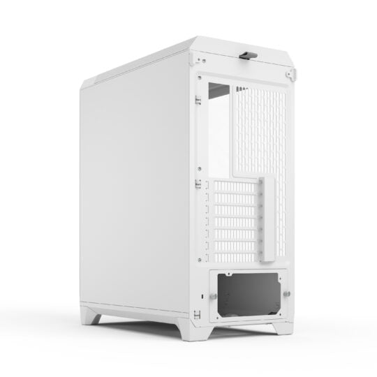 Fractal Design Meshify 3 RGB White Mid-Tower Cabinet with Type-C, Clear-Tint Tempered Glass, 3 ARGB Fans, E-ATX Support & Up to 360mm Radiator Support – TechCure India