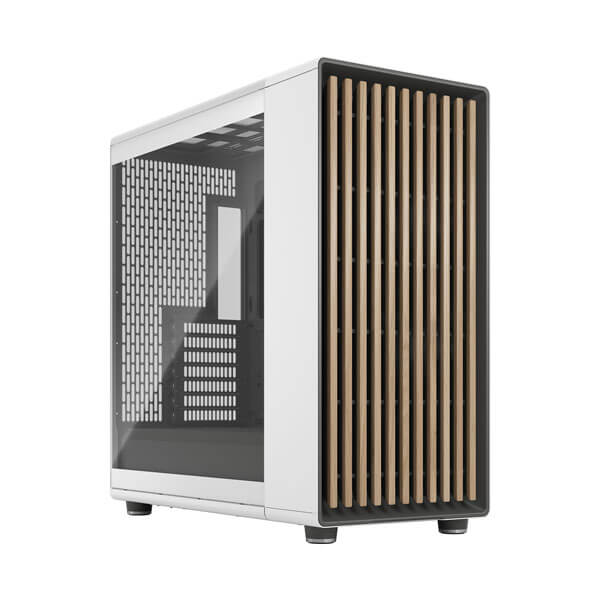 Fractal Design North XL White TG Clear E-ATX Mid Tower Case