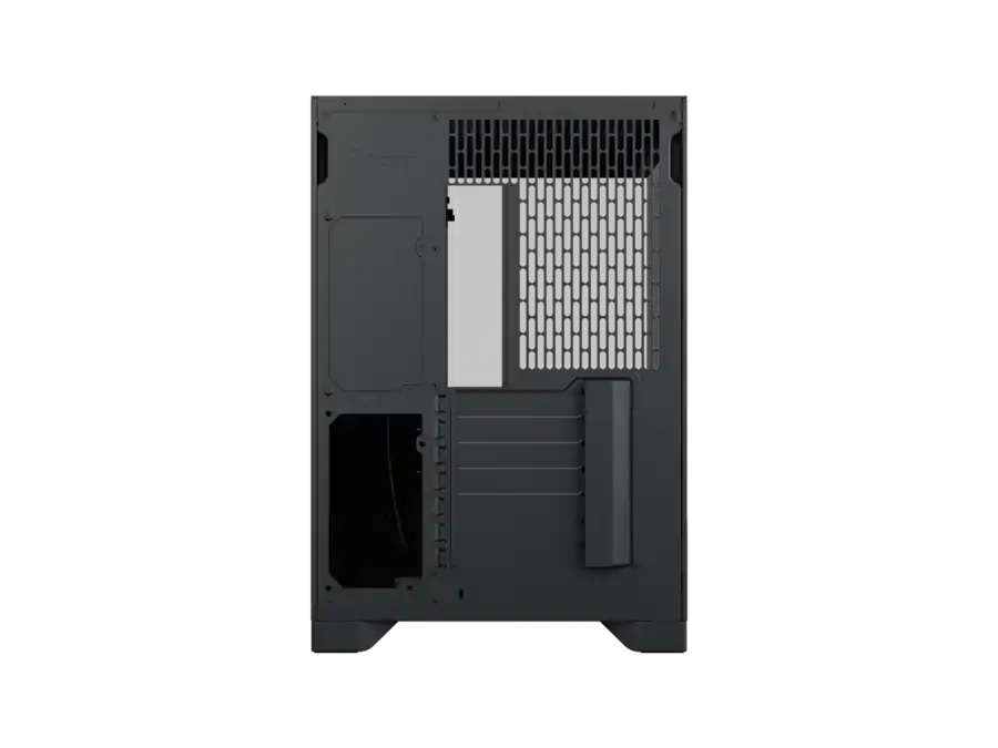 Fractal Design – Pop 2 Vision Black – Dual-Chamber Case with Glass Panels, 4 Fans, E-ATX Support – Black – TechCure India