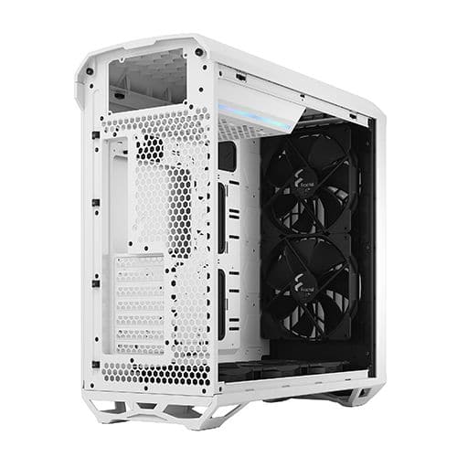 FRACTAL DESIGN Torrent Clear Tint EATX Mid Tower Cabinet (White) – photo 5 – TechCure India