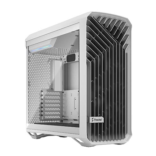 FRACTAL DESIGN Torrent Clear Tint EATX Mid Tower Cabinet (White) – TechCure India