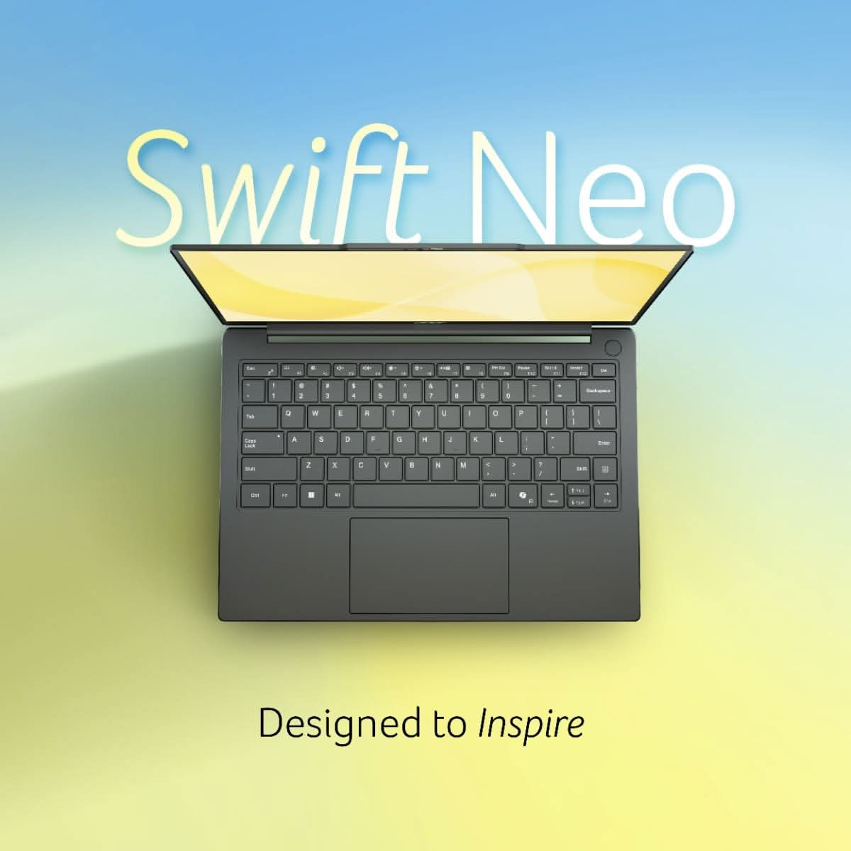 Acer Swift Neo UN.37QSI.006, Intel Core Ultra 5 125H, 16GB RAM, 512GB SSD, 14 inch, Windows 11 Home, MS Office, 1.25 kg, Steel Gray – TechCure India
