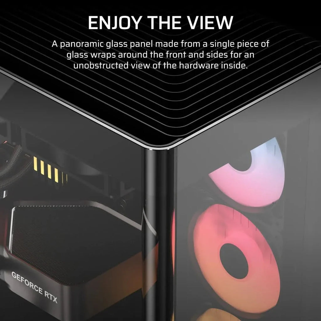 CORSAIR FRAME 4500X Panoramic Glass Mid-Tower PC Case – TechCure India
