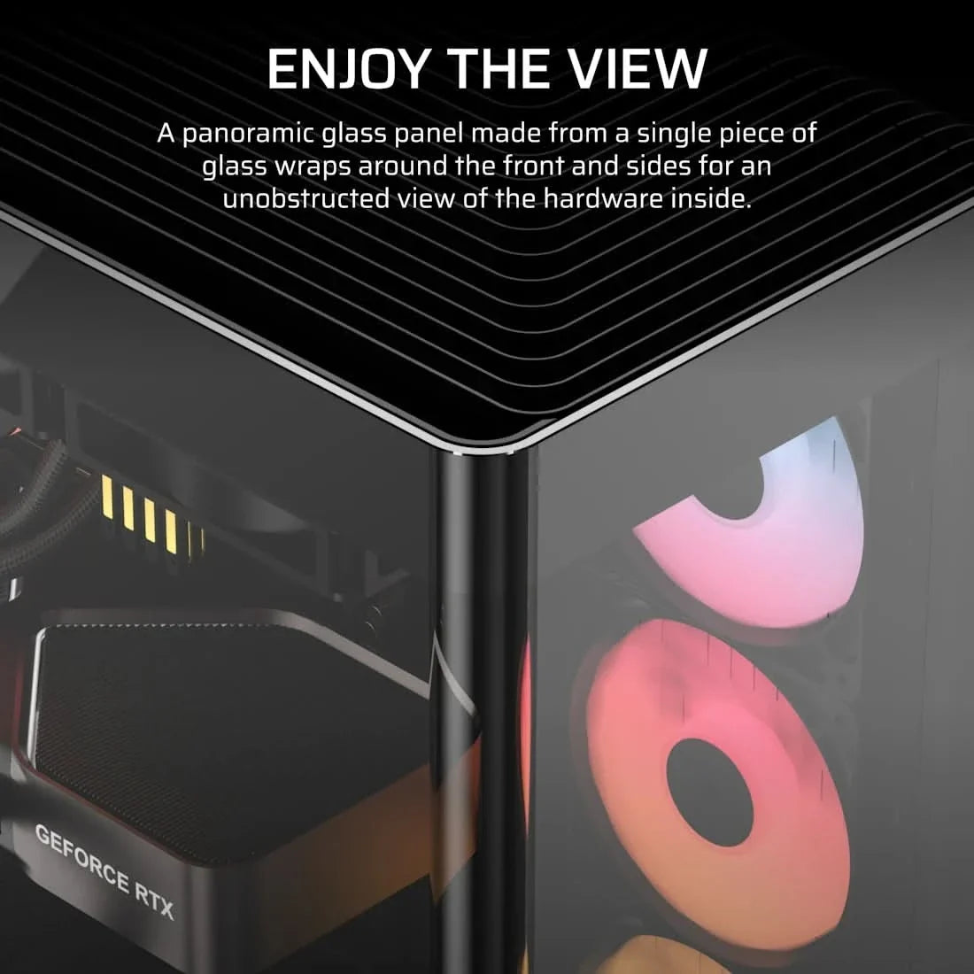 CORSAIR FRAME 4500X Panoramic Glass Mid-Tower PC Case – TechCure India