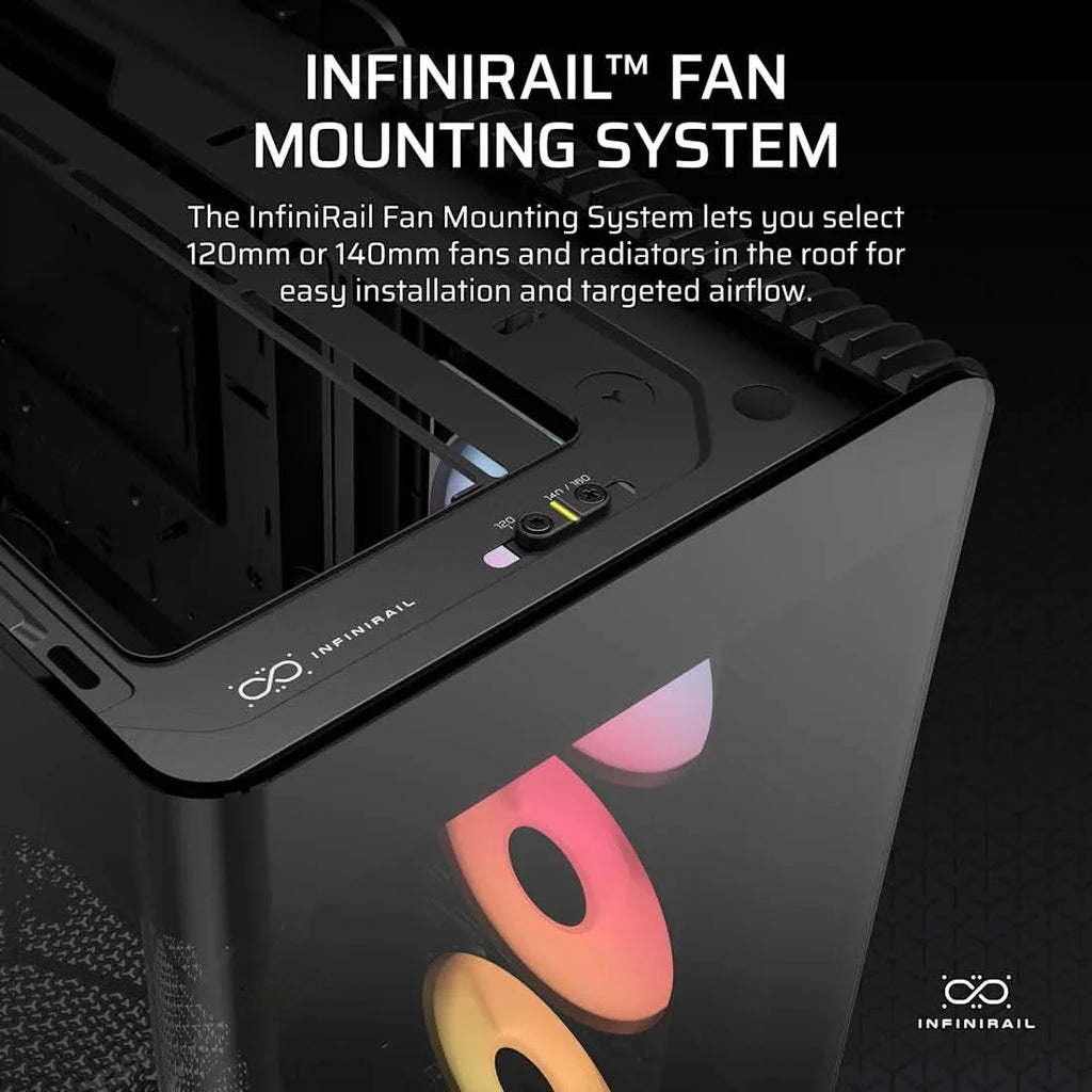 CORSAIR FRAME 4500X Panoramic Glass Mid-Tower PC Case – TechCure India