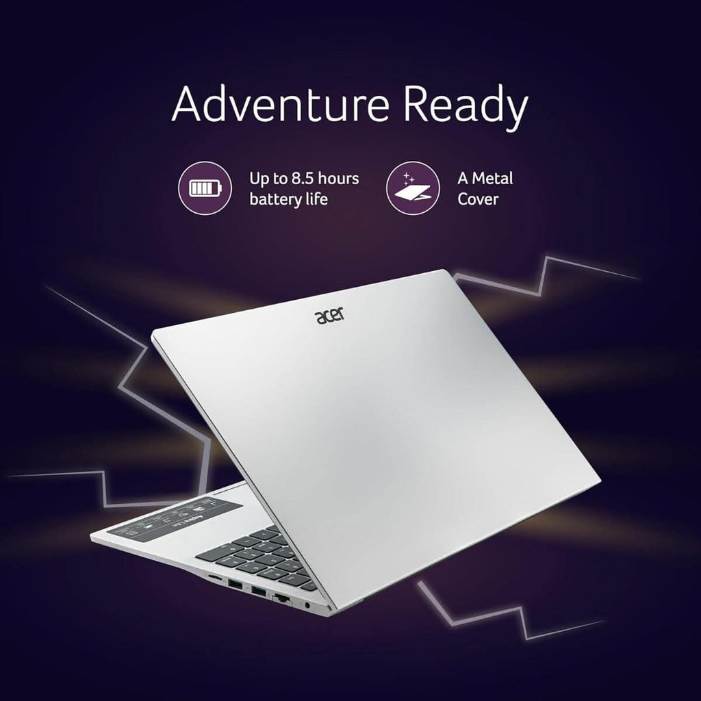 Acer Aspire Lite, 13th Gen, Intel Core i7-13620H Processor, 16 GB RAM, 1 TB SSD, Full HD IPS, 15.6"/39.62 cm, Windows 11 Home, MSO, Pure Silver, 1.70 kg, AL15-52H, Backlit keyboard, Thin and Light Laptop UN.347SI.00W – TechCure India