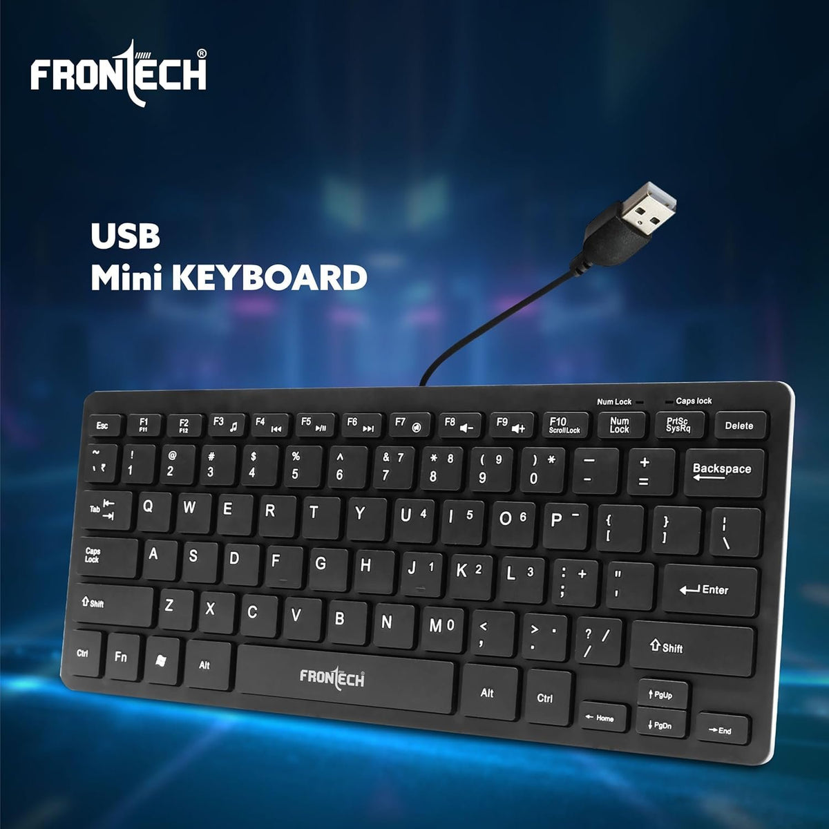 FRONTECH Wired Mini Keyboard KB-0041 – TechCure India