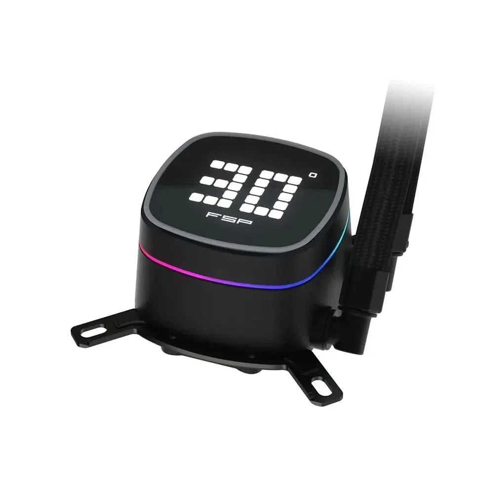 FSP AD36-B 360mm ARGB Black AIO Liquid CPU Cooler – TechCure India